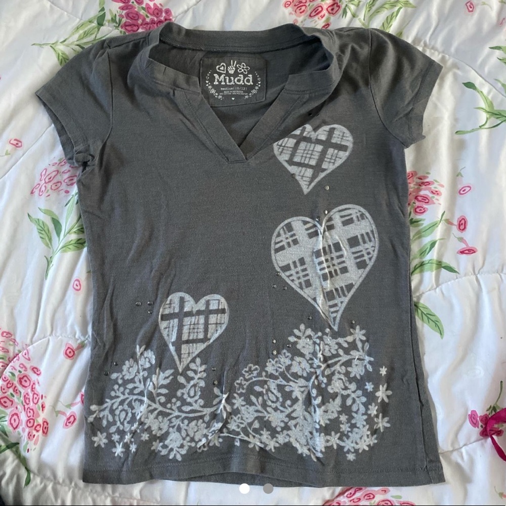 Girls mudd top